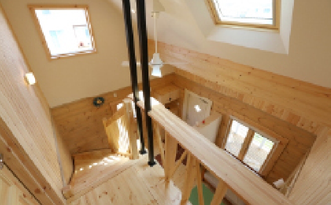 広々使えるロフト